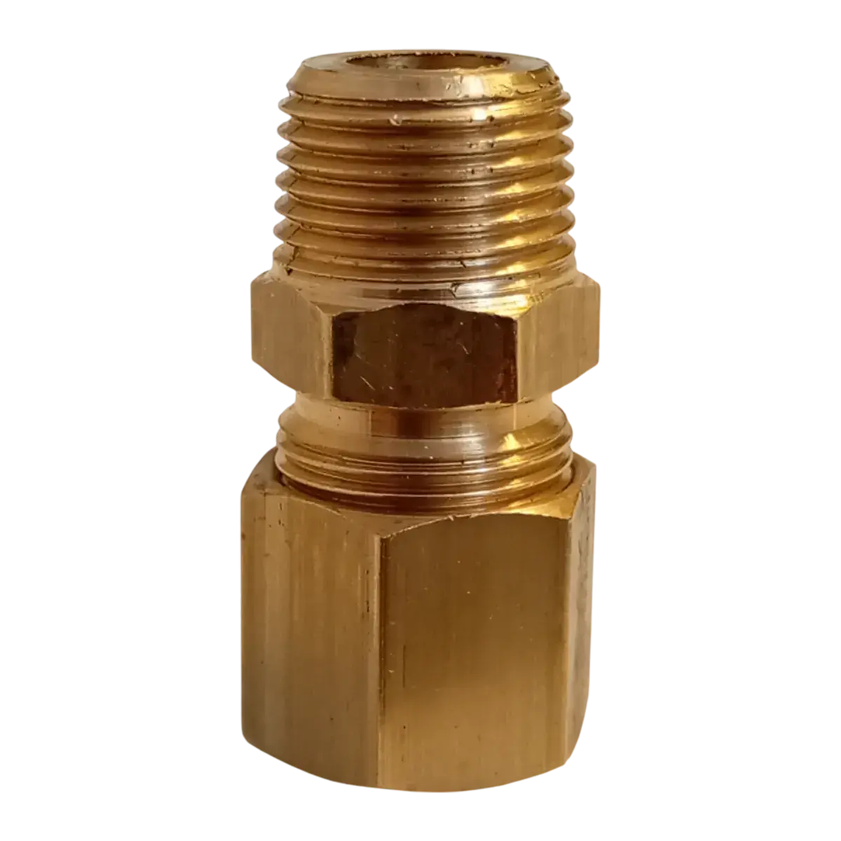 Línea 215 - Conector ajuste virola x rosca gas / armada