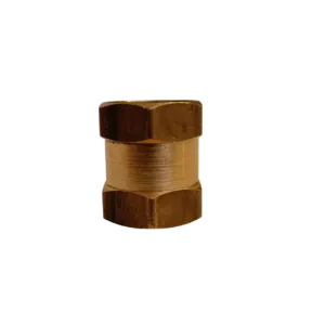 Línea 230 - Acople hexágono rosca gas hembra/hembra Bronce/Hierro / mm.