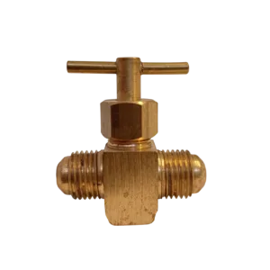 Línea 254 - Llave de paso dual 2L cónico horizontal