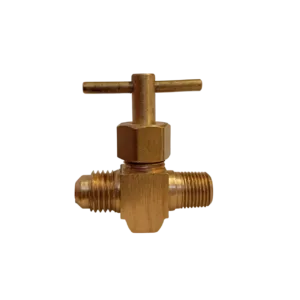 Línea 257 - Llave de paso dual 1L cónico/1L gas horizontal
